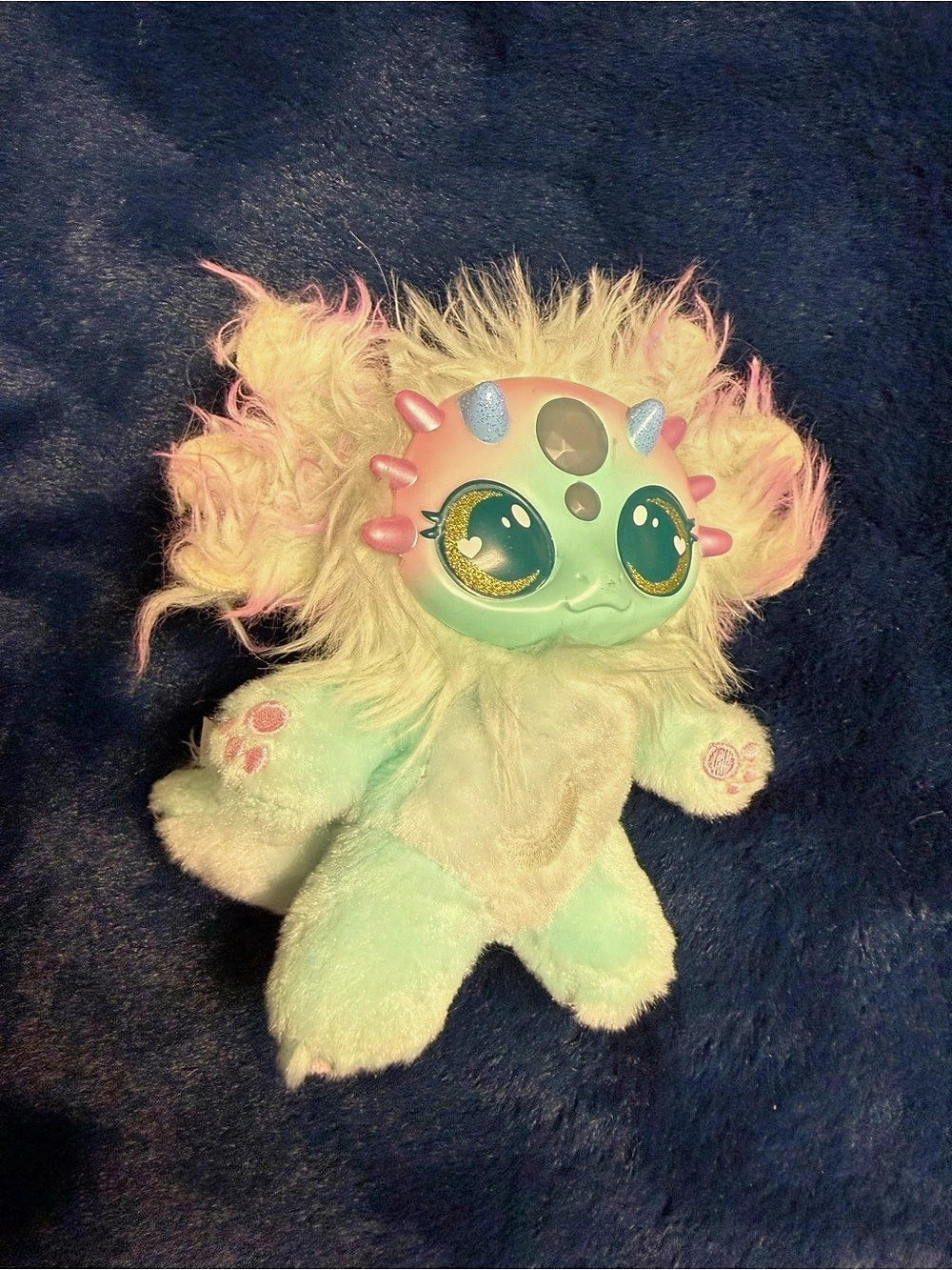 Magic Mixies Plush Toy Green & Yellow